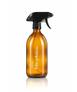 Zeero Amber Cam Sprey Şişesi - 500ml (Leke Çıkarıcı Yazılı)