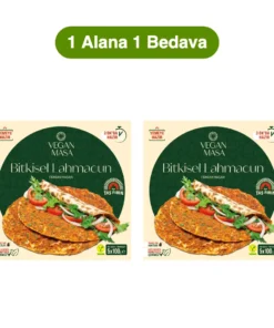 Vegan Masa Bitkisel Lahmacun 5 adet (5 x 100g) (1 ALANA 1 BEDAVA)